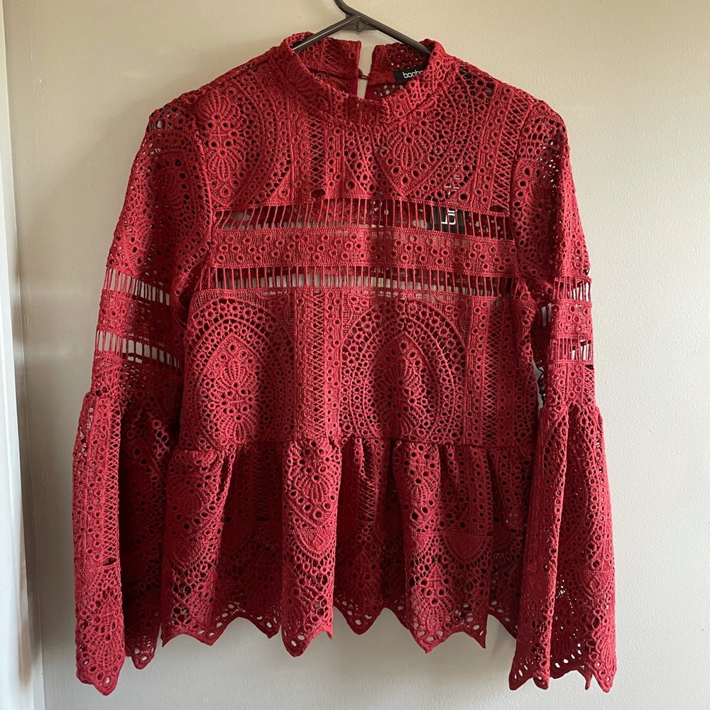 Boohoo: Crochet Top